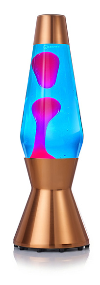 Varinė lavos lempa Mathmos Astro su rožine lava